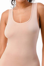 Load image into Gallery viewer, Solid Color Muscle Tank Maxi Dress: WHITE / S
