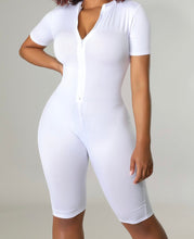 Load image into Gallery viewer, In Line Romper White - Real Black N Beyond
