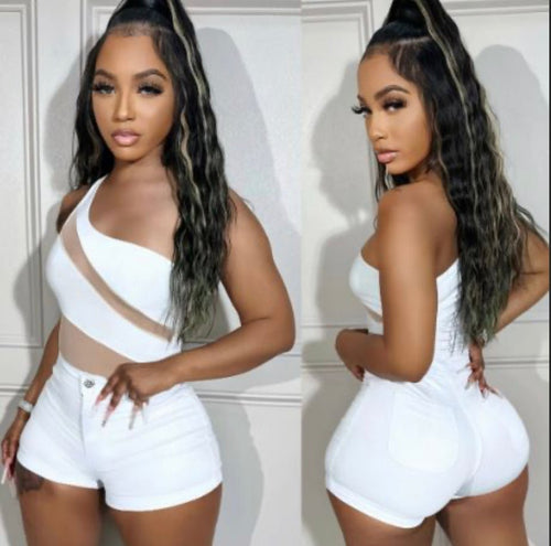 Out Tonight Top White - Real Black N Beyond