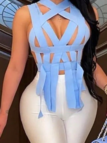 Ring The Alarm Blue Top - Real Black N Beyond