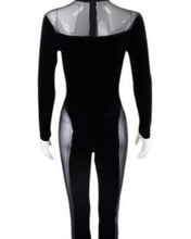 Load image into Gallery viewer, Sexy in Velvet Jumpsuit - Real Black N Beyond
