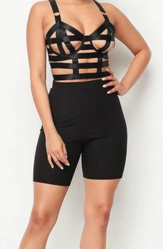 She’s Bout It Bandage Top - Real Black N Beyond